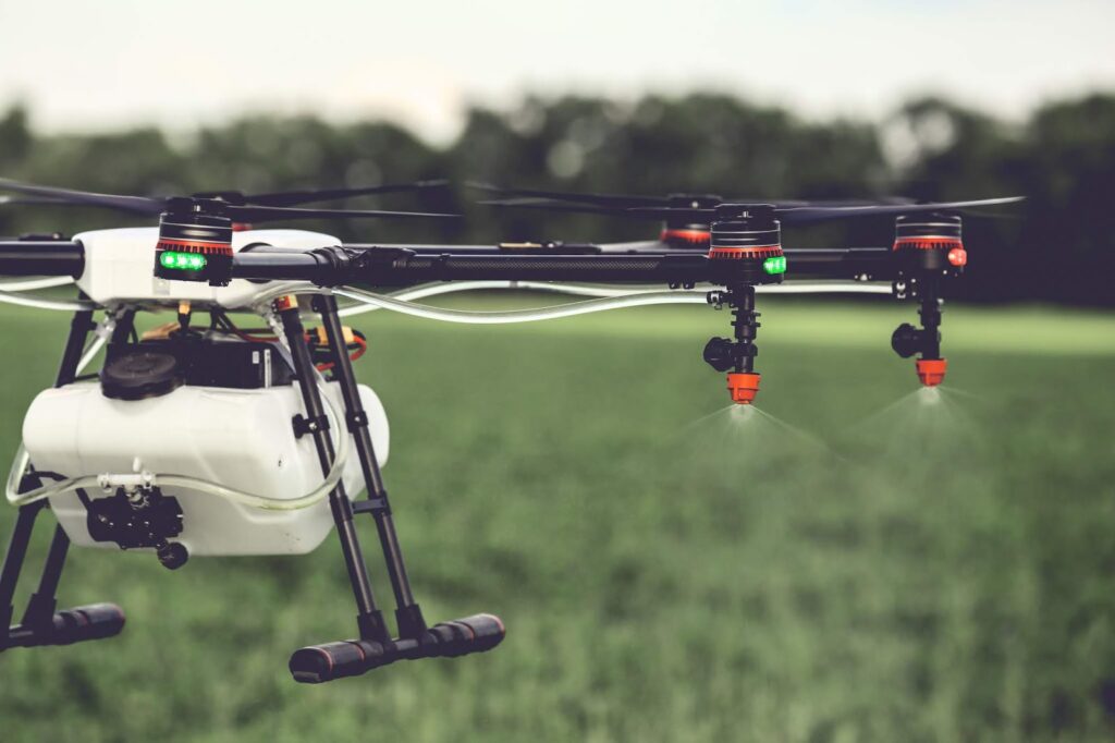 Agricoltura di precisione con drone Dji Agras