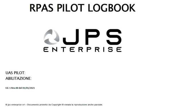 LOGBOOK PILOTA DRONE